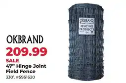 Runnings OKBRAND 47 Hinge Joint Field Fence offer