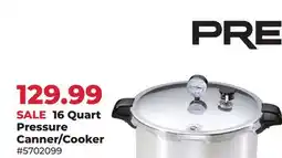 Runnings PRESTO 16 Quart Pressure Canner/Cooker offer