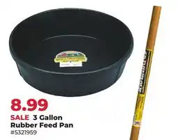 Runnings 3 Gallon Rubber Feed Pan offer