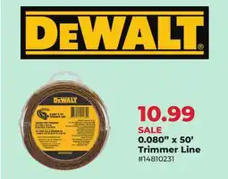 Runnings DEWALT 0.080 x 50' Trimmer Line offer