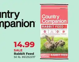 Runnings Country Companion Rabbit Feed offer