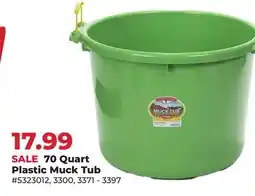 Runnings 70 Quart Plastic Duck Tub offer