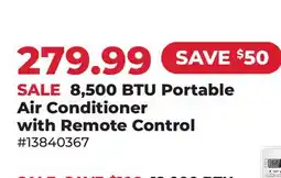 Runnings Perfect Aire 8,500 BTU Portable Air Conditioner with Remote Control offer