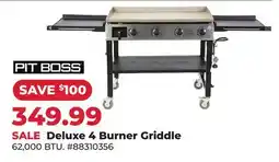 Runnings PIT BOSS Deluxe 4 Burner Griddle offer