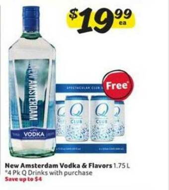 Winn Dixie New Amsterdam Vodka & Flavors offer