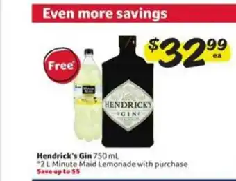 Winn Dixie Hendricks Gin offer