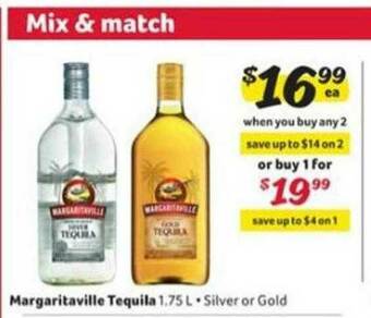 Winn Dixie Margaritaville Tequila offer