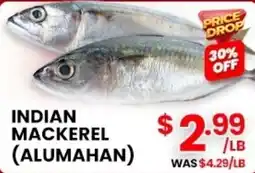 Seafood City Indian Mackerel (Alumahan) offer