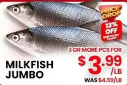 Seafood City Milkfish Jumbo offer