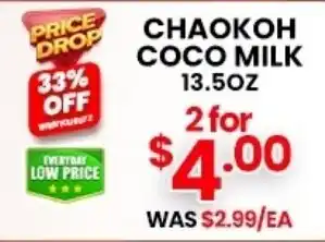 Seafood City Chaokoh Coco Milk offer
