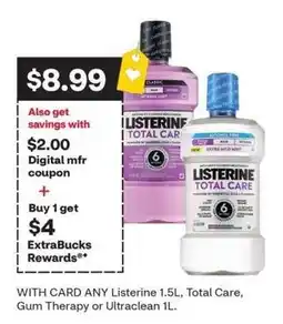 CVS Listerine Total Care offer