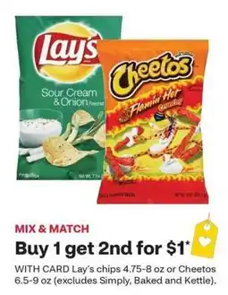 CVS Lay's chips or Cheetos offer