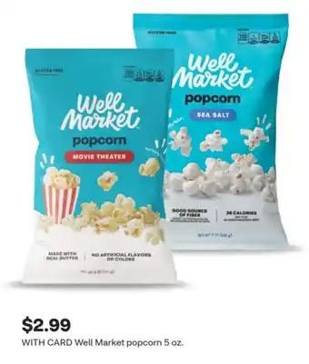 CVS Well Market popcorn offer