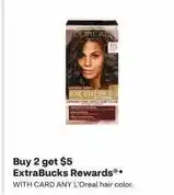 CVS L'Oreal hair color offer