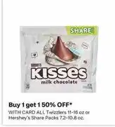 CVS Hershey's kisses milk chocolate offer
