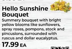 Sunset Foods Hello Sunshine Bouquet offer