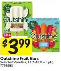 Stop&Shop Outshine Fruit Bars offer