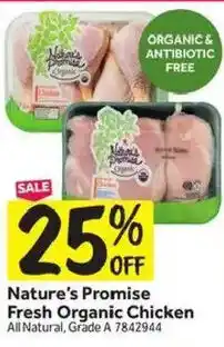 Stop&Shop Nature's Promise Fresh Organic Chicken offer