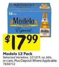 Stop&Shop Modelo Especial offer