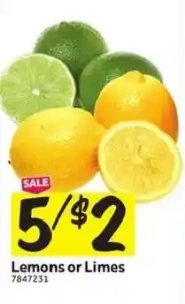 Stop&Shop Lemons or Limes offer