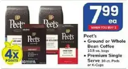 ACME Peet's Ground or Whole Bean Coffee offer