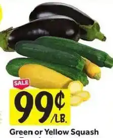 Stop&Shop Green or Yellow Squash offer