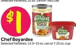 Stop&Shop Chef Boyardee offer
