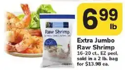 ACME Extra Jumbo Raw Shrimp offer