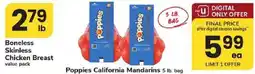 ACME Poppies California Mandarins offer