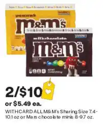 CVS M&M's offer