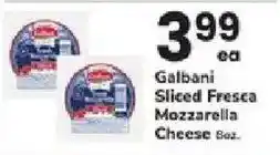 ACME Galbani sliced fresca mozzarella cheese offer