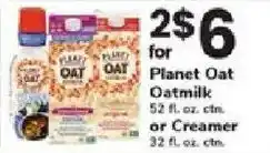 ACME Planet Oat Oatmilk or Creamer offer