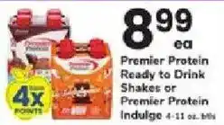 ACME Premier Protein Ready to Drink Shakes or Premier Protein Indulge offer