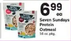 ACME Seven Sundays Protein Oatmeal offer