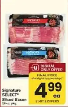 ACME Signature Select Sliced Bacon offer