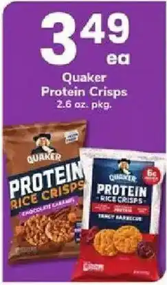 ACME Quaker protein crisps offer