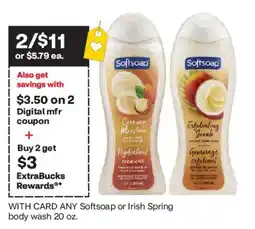 CVS Softsoap body wash offer