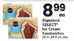 ACME Signature Select Ice Cream Sandwiches offer
