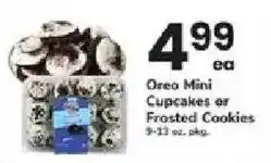 ACME Oreo Mini Cupcakes or Frosted Cookies offer