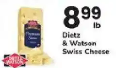 ACME Dietz & Watson Swiss Cheese offer