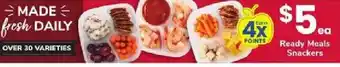 ACME Ready Meals Snackers offer