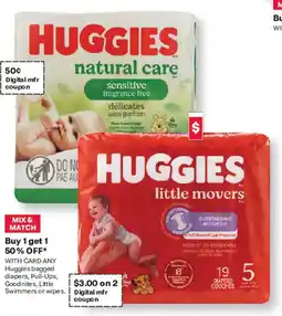 CVS Huggies little movers offer