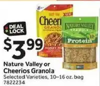 Stop&Shop Nature Valley or Cheerios Granola offer