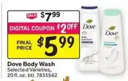 Stop&Shop Dove Body Wash offer