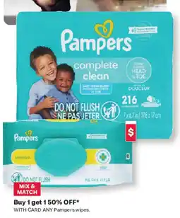 CVS Pampers wipes offer
