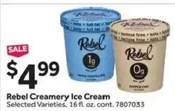 Stop&Shop Rebel Creamery Ice Cream offer