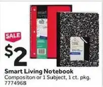 Stop&Shop Smart Living Notebook offer
