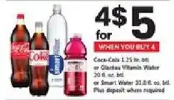 ACME Coca-Cola or Glaceau Vitamin Water or Smart Water offer