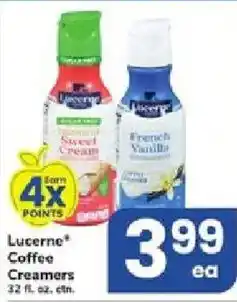 ACME Lucerne Coffee Creamers offer