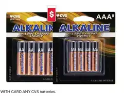 CVS CVS batteries. offer